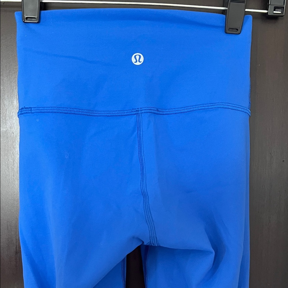 lululemon athletica Vibrant Blue Leggings
